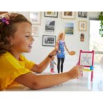 Barbie Κούκλα Δασκάλα Καλλιτεχνικών Σετ (GJM29)
