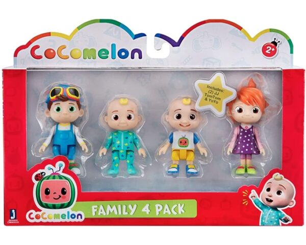 COCOMELON ΣΕΤ 4 ΦΙΓΟΥΡΩΝ CCM14001