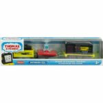 FISHER PRICE - THOMAS & FRIENDS ΜΗΧΑΝΟΚΙΝΗΤΑ ΤΡΕΝΑ ΜΕ 2 ΒΑΓΟΝΙΑ 3 ΣΧΕΔΙΑ (HFX97)