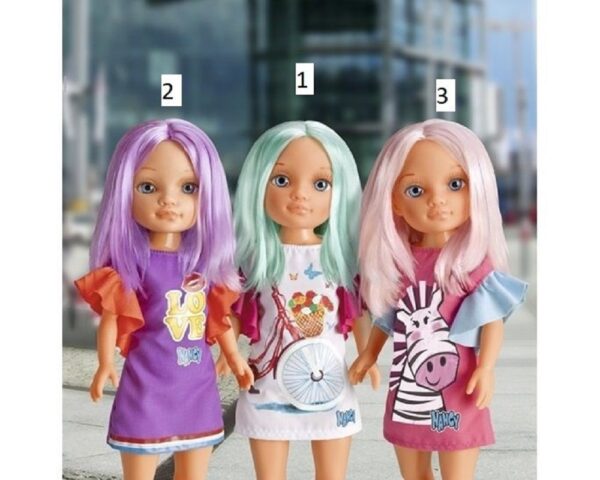 Giochi Preziosi Κούκλα Nancy για 3+ Ετών (Διάφορα Σχέδια) 1τμχ