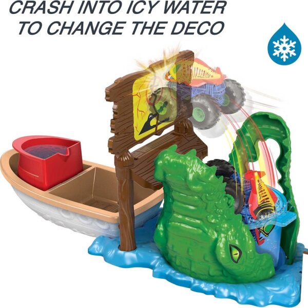 Mattel Hot Wheels - Monster Trucks Swamp Chomp Playset HGV14