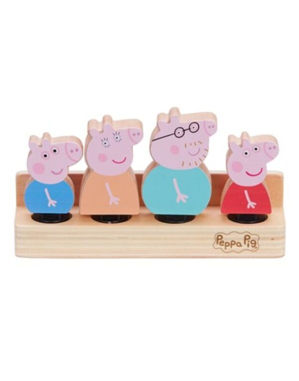 Peppa Pig Ξύλινο Σετ Φιγούρων [PPC72000]