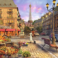 Puzzle Περίπατος Στο Παρίσι 2D 500 Κομμάτια