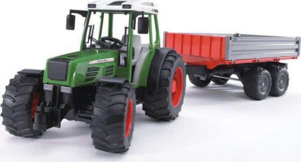Bruder Τρακτέρ Fendt 209S με Αποσπώμενο Trailler 02104