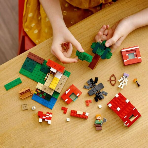 Lego Minecraft: The Mushroom House για 8+ ετών