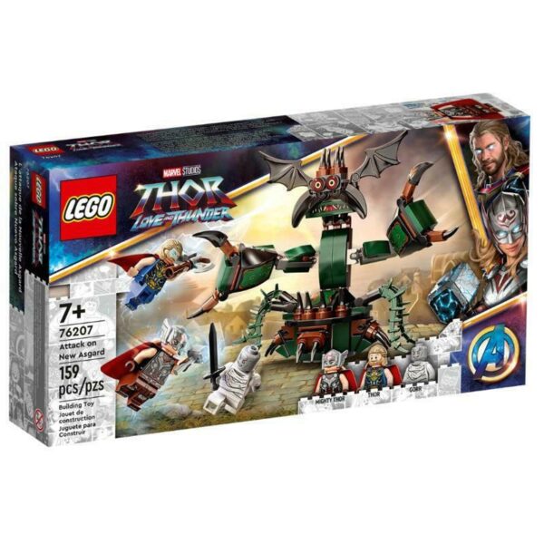 Lego Marvel Love and Thunder Attack on New Asgard για 7+ ετών