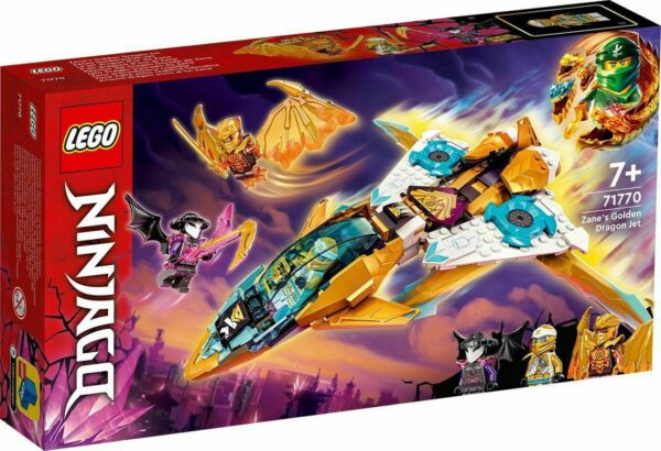 Lego Ninjago Zanes Golden Dragon Jet για 7+ ετών