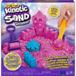Spin Master Παιχνίδι Κατασκευών με Άμμο Kinetic Sand Sparkle Sandcastle Set Pink για Παιδιά 3+ Ετών