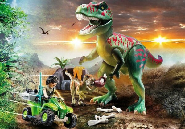 Playmobil Dinos Η Επίθεση του Δεινόσαυρου T-Rex για 4-10 ετών