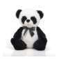 Panda Λούτρινο με Πουά Φιόγκο 38εκ (20783)