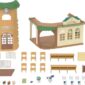 Epoch Toys Παιχνίδι Μινιατούρα Sylvanian Families Country Tree School για 3+ Ετών