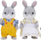 Epoch Toys Παιχνίδι Μινιατούρα Sylvanian Families Cottontail Rabbit Family για 3+ Ετών