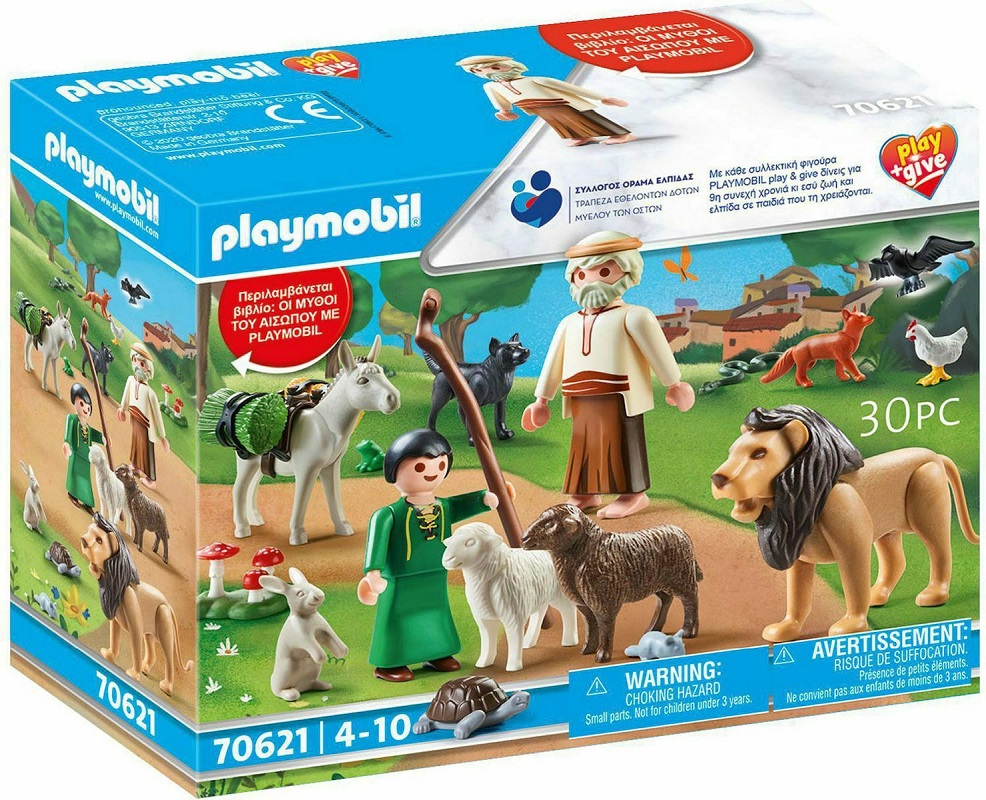 Playmobil Play+Give Μύθοι Του Αισώπου για 4-10 ετών