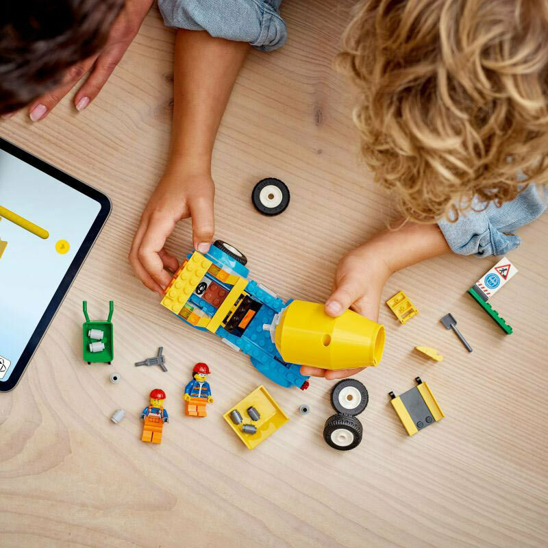Lego City: Cement Mixer Truck για 4+ ετών