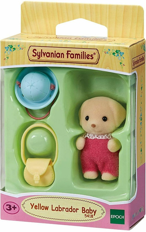 Epoch Toys Παιχνίδι Μινιατούρα Sylvanian Families Yellow Labrador Baby για 3+ Ετών