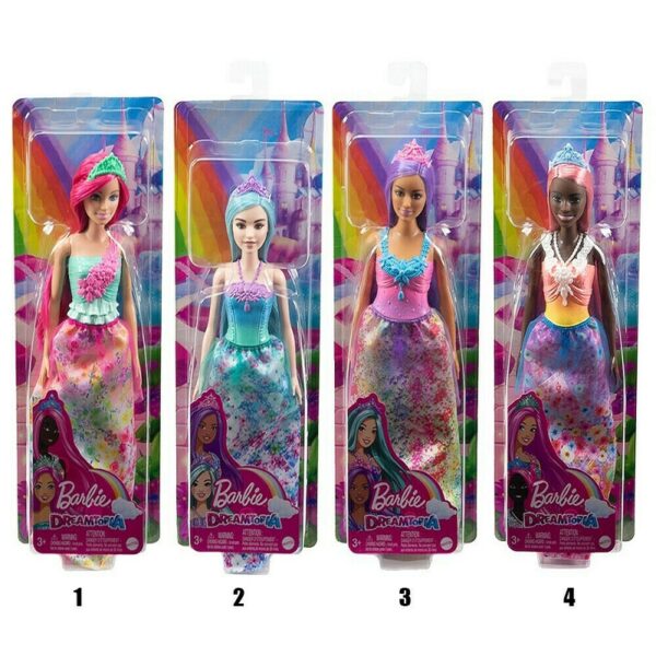 Mattel Κούκλα Barbie Dreamtopia Princess για 3+ Ετών 30εκ. (Διάφορα Σχέδια) 1τμχ