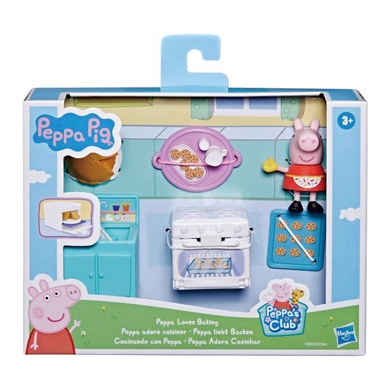 Hasbro Παιχνίδι Μινιατούρα Peppa Pig Loves Baking για 3+ Ετών