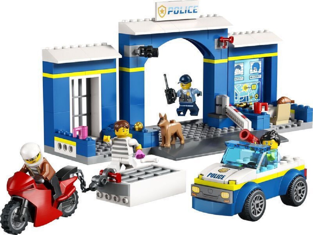 Lego City Police Station Chase για 4+ ετών