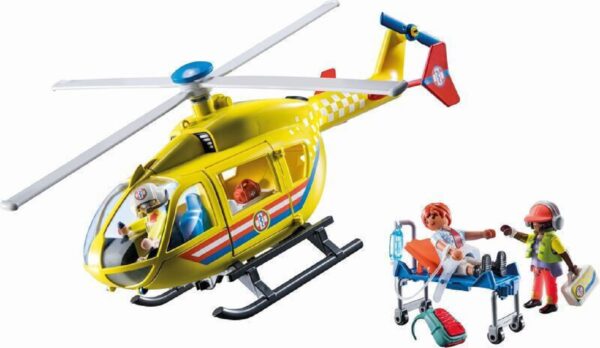 Playmobil City Life Ελικόπτερο Πρώτων Βοηθειών για 4-10 ετών
