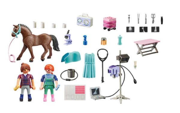 Playmobil Country Κτηνιατρείο Αλόγων για 4-10 ετών