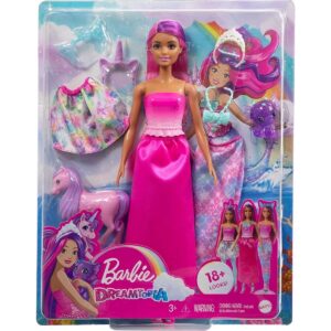 Mattel Κούκλα Barbie Dreamtopia Παραμυθένια Εμφάνιση για 3+ Ετών