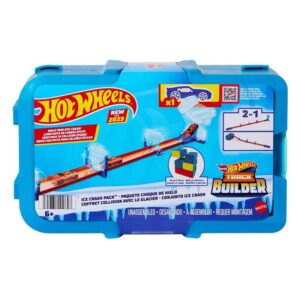 Mattel Πίστα Hot Wheels Track Builder Ice Crash για 4+ Ετών