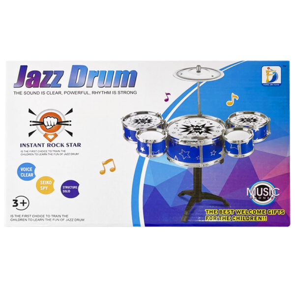 Zita Toys Σετ Μουσικά Jazz Ντραμς (008.669-51)