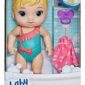 Hasbro Μωρό Κούκλα Baby Alive Splash & Snuggle Baby Blonde για 3+ Ετών