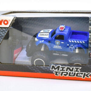 Τηλεκατευθυνόμενο Όχημα Mini Police Truck – Blue 1:40 [400000D]