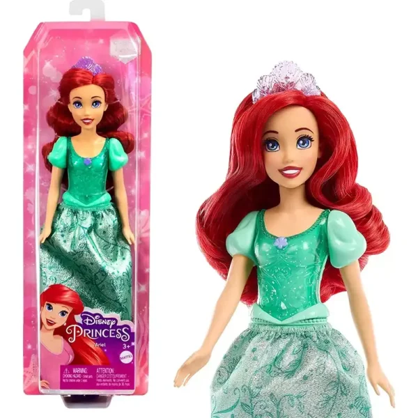 Mattel Disney Princess Doll Άριελ Βασικές Κούκλες (HLW02-HLW10)
