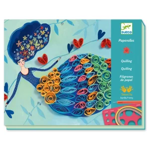 Djeco Χαρτοπλεκτική Quilling Φορέματα (08622)