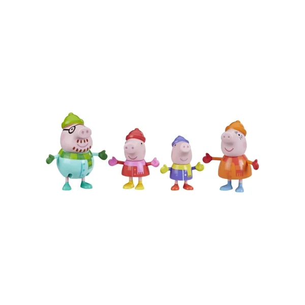 Peppa Pig Η Οικογένεια Της Peppa Φιγούρες Χειμώνας (F4388)