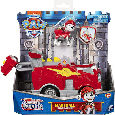 Spin Master Παιχνίδι Μινιατούρα Paw Patrol Rescue Knights - Marshall για 3+ Ετών