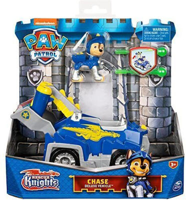 Spin Master Παιχνίδι Μινιατούρα Paw Patrol Rescue Knights - Chase για 3+ Ετών