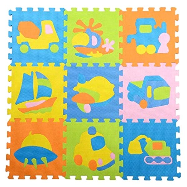 Zita Toys Παζλ Δαπέδου Με Οχήματα – 10 Τεμάχια (008.CB-114)