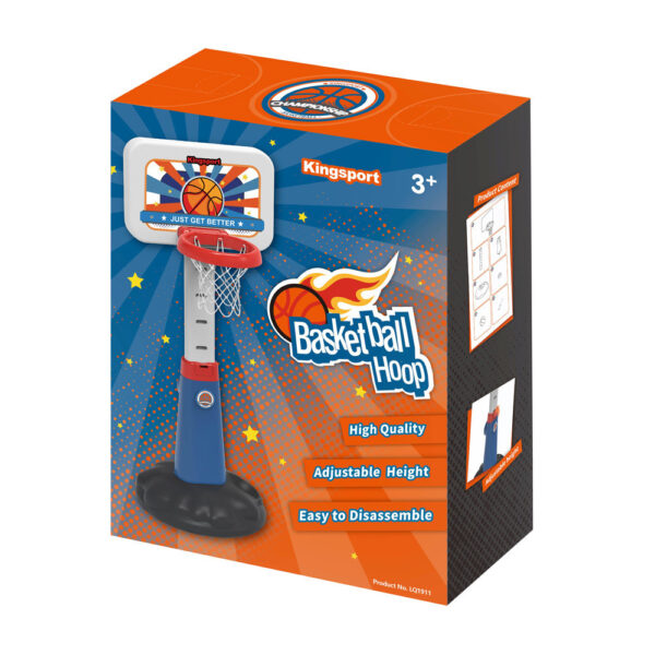 Zita Toys Παιδική Μπασκέτα Εξωτερικού χώρου με Βάση και Μπάλα Hoop