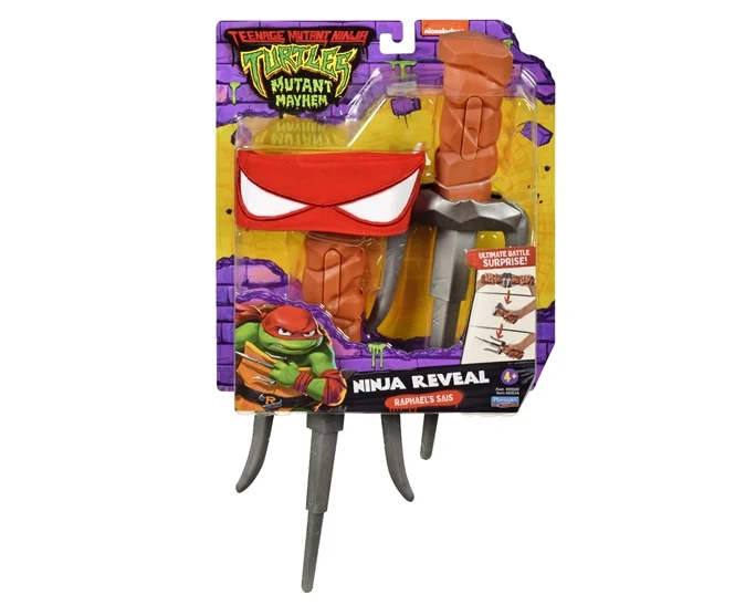 TMNT MOVIE ROLE PLAY ΑΞΕΣΟΥΑΡ ΜΑΧΗΣ (4 ΣΧΕΔΙΑ) TU806000