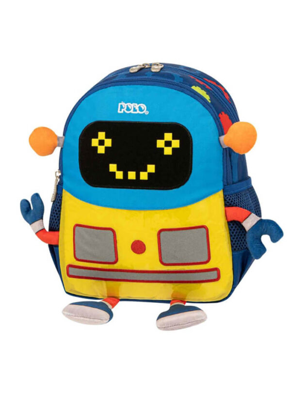 POLO σακίδιο νηπιαγωγείου JUNIOR LITTLE ROBOT 901042-8232