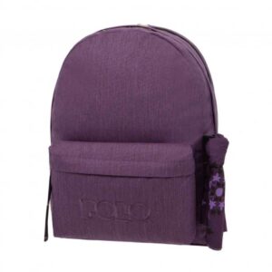 ΣΑΚΙΔΙΟ POLO ORIGINAL DOUBLE SCARF 2 ΘΕΣΕΩΝ ΜΕ ΜΑΝΤΗΛΙ ΜΩΒ 901235-4702