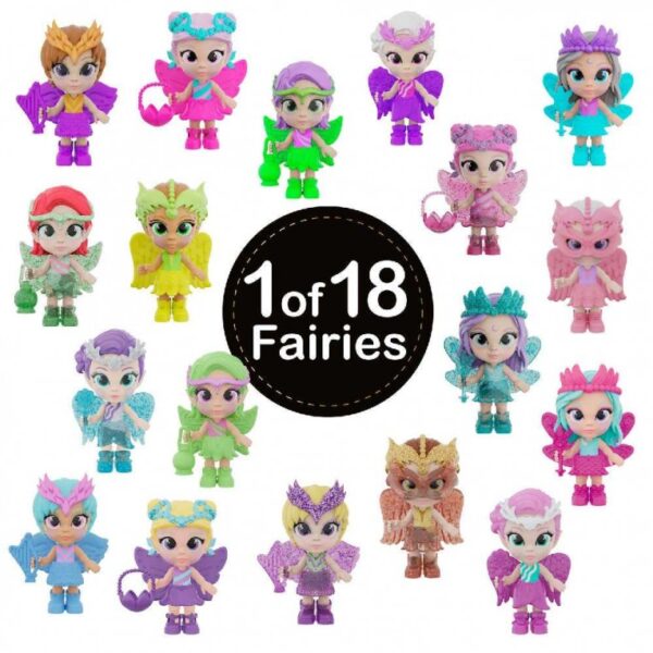 Συλλεκτικό κουτί έκπληξη Fairy In My Pocket Fairy Doll - 18 σχέδια (CRZ43974)