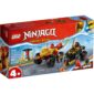 LEGO Ninjago Μάχη Του Κάι Και Ρας Με Αυτοκίνητο Μηχανή (71789)