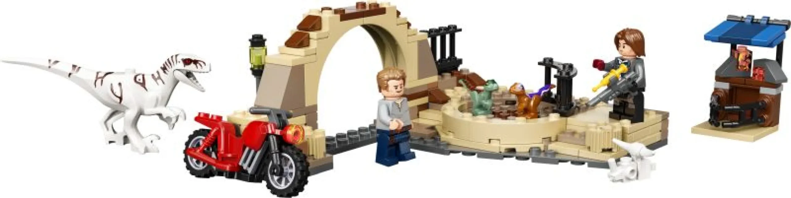 LEGO Jurassic World Atrociraptor Dinosaur: Bike Chase (76945)