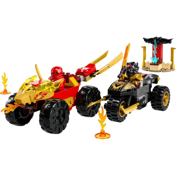 LEGO Ninjago Μάχη Του Κάι Και Ρας Με Αυτοκίνητο Μηχανή (71789)