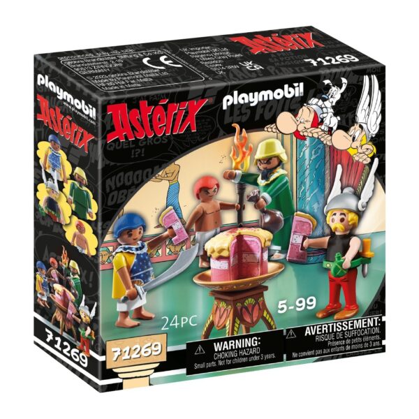Playmobil Asterix: Δηλητηριασμένη Τούρτα Του Πυραμιδονίς (71269)
