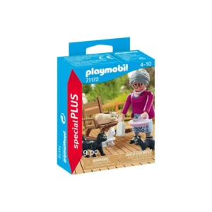 Playmobil Γιαγιά Με Γατάκια (71172)