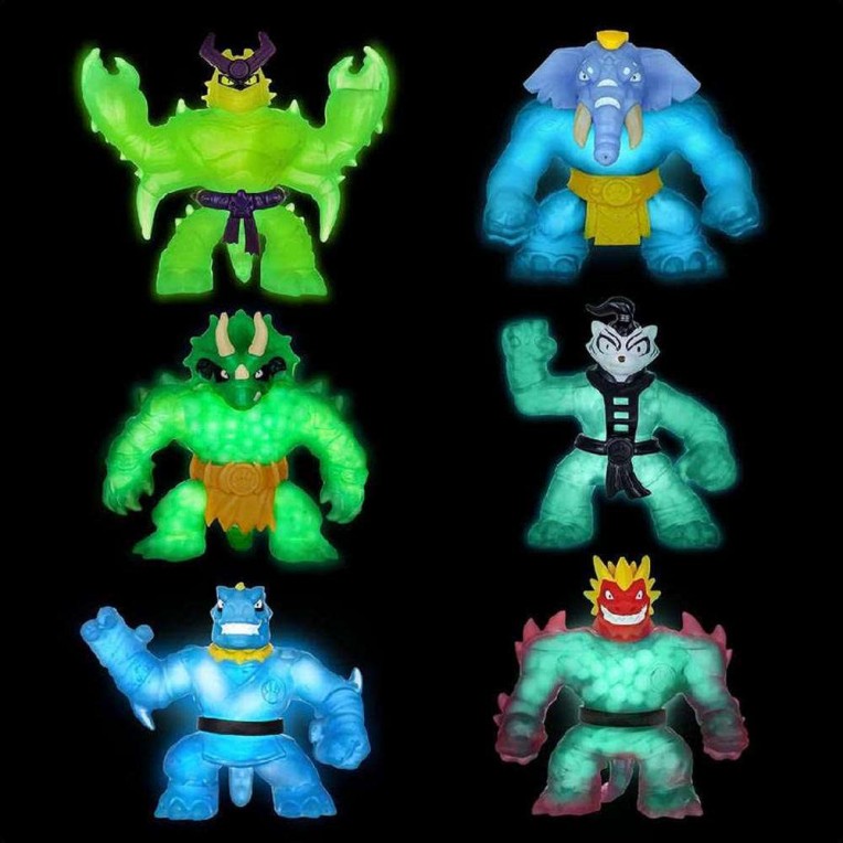 Goo Jit Zu Φιγούρα Glow Shifters Hero Pack – 8 Σχέδια (GJT41000)