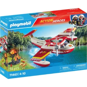 Playmobil city action πυροσβεστικό υδροπλάνο 71463
