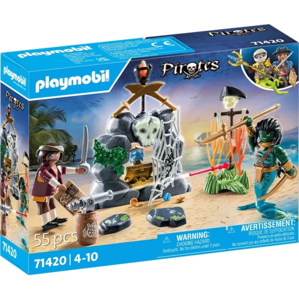 Playmobil pirates πειρατές και κυνήγι θησαυρού 71420