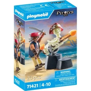 Playmobil pirates πειρατές πειρατής με κανόνι 71421