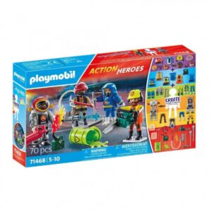 Playmobil Action Heroes My Figures: Επιχείρηση Πυροσβεστικής (71468)